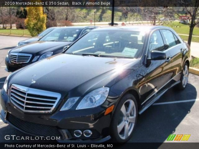 2010 Mercedes-Benz E 350 Sedan in Black