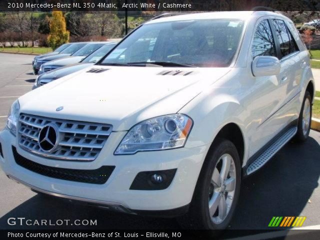 2010 Mercedes-Benz ML 350 4Matic in Arctic White