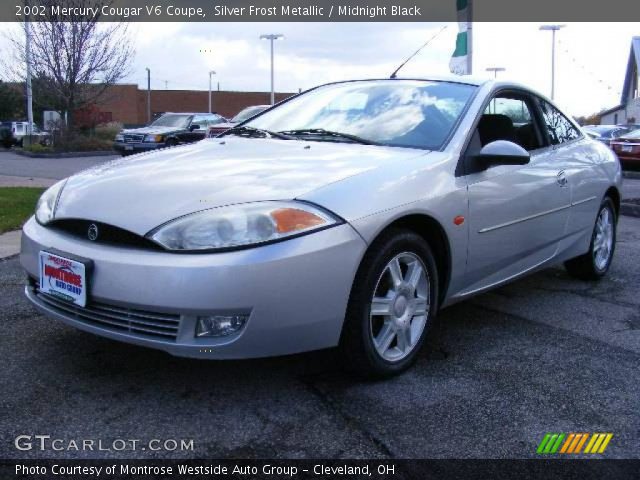2002 Mercury Cougar V6 Coupe in Silver Frost Metallic