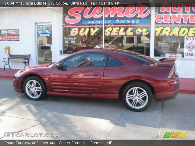 2004 Mitsubishi Eclipse GTS Coupe in Ultra Red Pearl