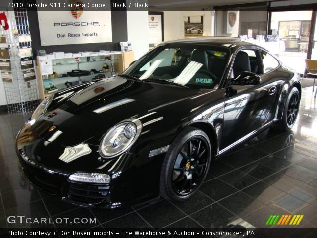 2010 Porsche 911 Carrera Coupe in Black