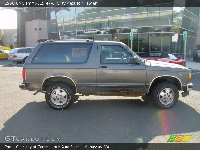 1990 GMC Jimmy S15 4x4 in Gray Metallic