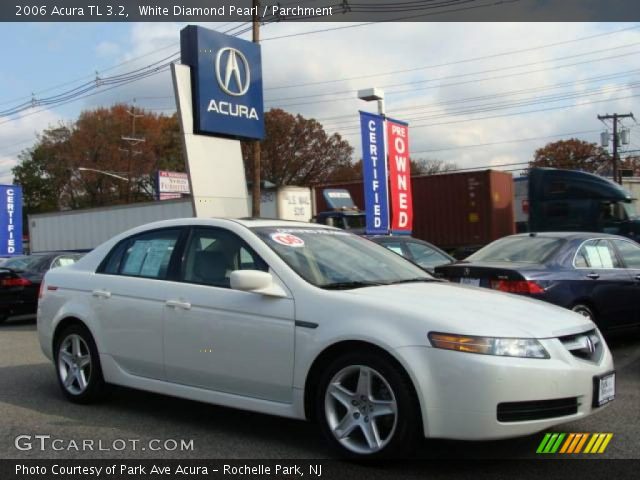 2006 Acura TL 3.2 in White Diamond Pearl
