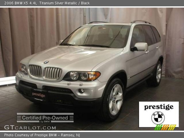 2006 BMW X5 4.4i in Titanium Silver Metallic
