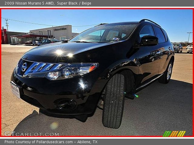 2009 Nissan Murano S AWD in Super Black