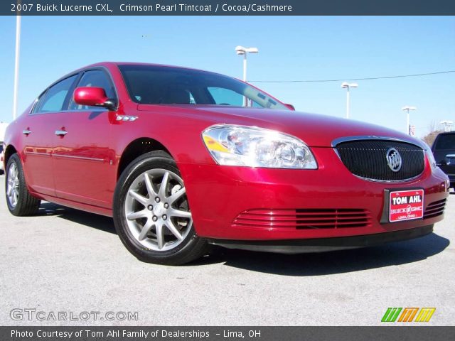 2007 Buick Lucerne CXL in Crimson Pearl Tintcoat