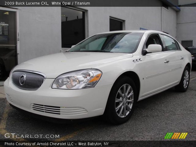 2009 Buick Lucerne CXL in White Opal