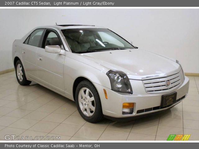 2007 Cadillac CTS Sedan in Light Platinum