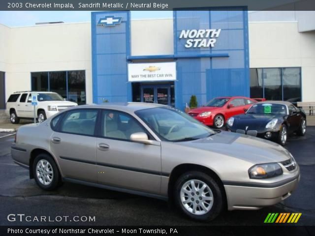 2003 Chevrolet Impala  in Sandrift Metallic