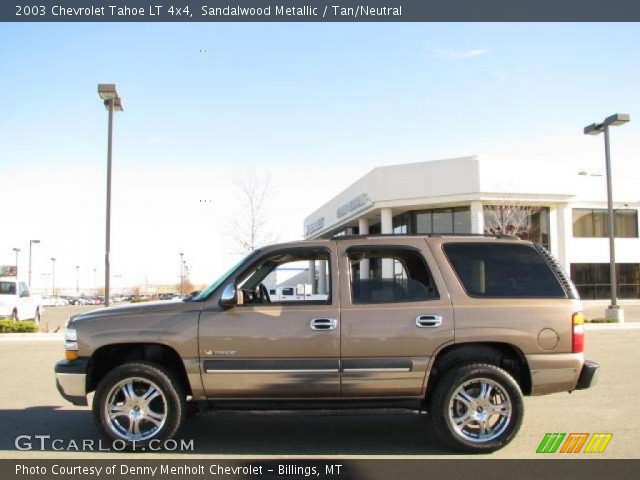 2003 Chevrolet Tahoe LT 4x4 in Sandalwood Metallic