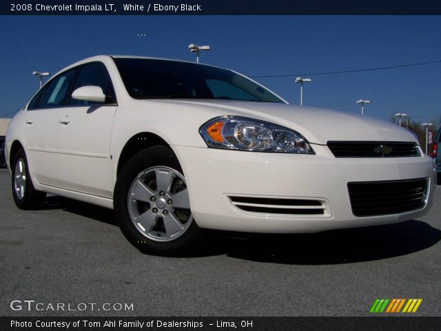 2008 Chevrolet Impala LT in White