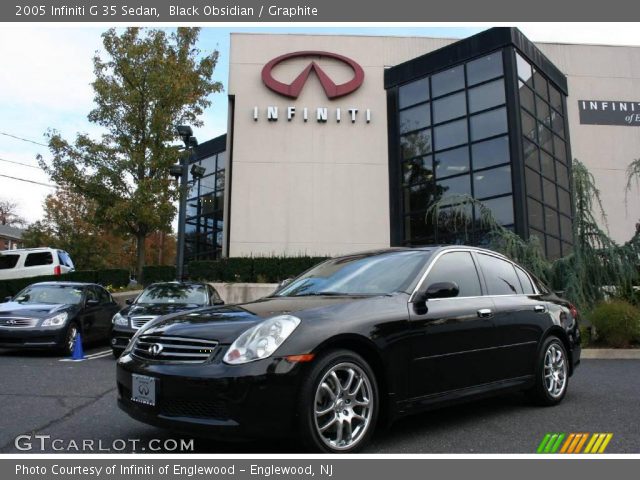 2005 Infiniti G 35 Sedan in Black Obsidian