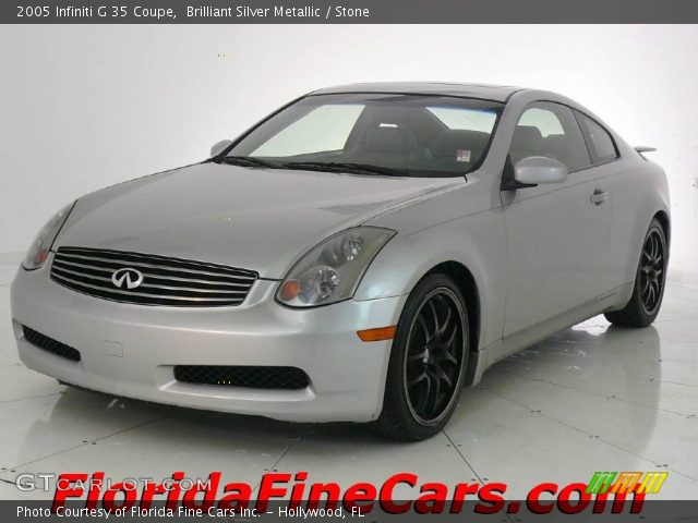 2005 Infiniti G 35 Coupe in Brilliant Silver Metallic