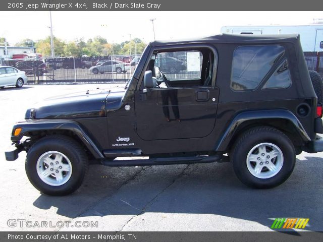 2005 Jeep Wrangler X 4x4 in Black