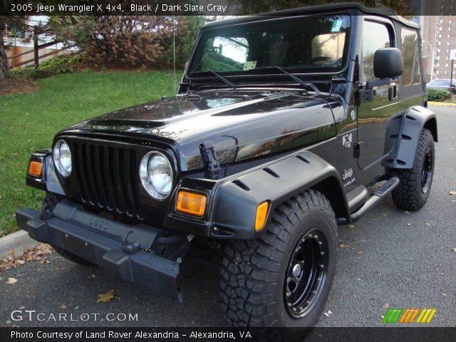 2005 Jeep Wrangler X 4x4 in Black