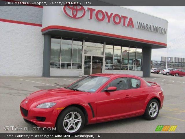 2004 Mazda RX-8 Sport in Velocity Red Mica