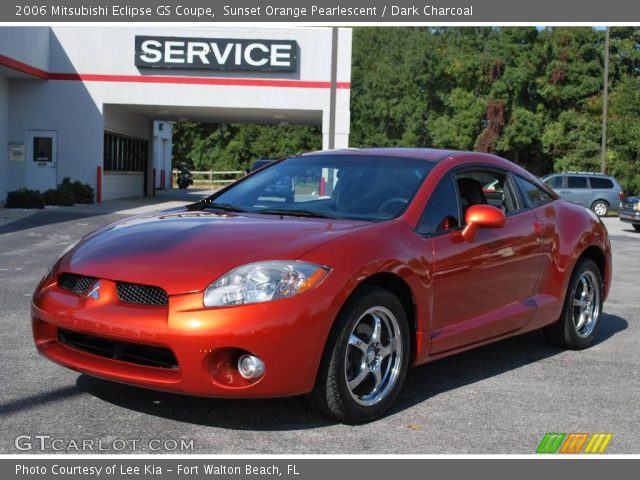 2006 Mitsubishi Eclipse GS Coupe in Sunset Orange Pearlescent