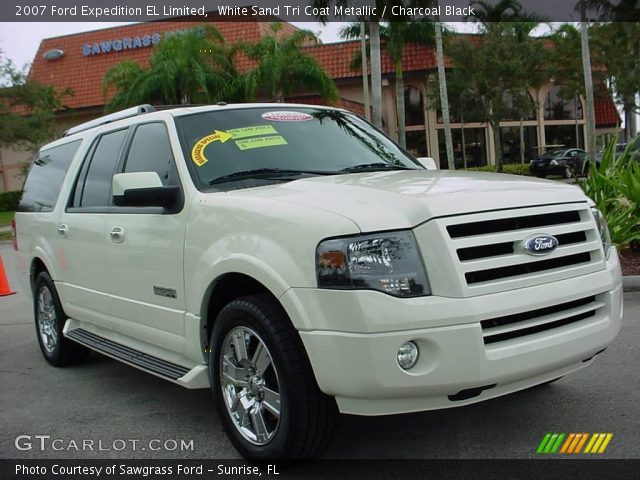 2007 Ford Expedition EL Limited in White Sand Tri Coat Metallic