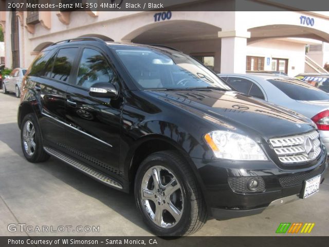 2007 Mercedes-Benz ML 350 4Matic in Black