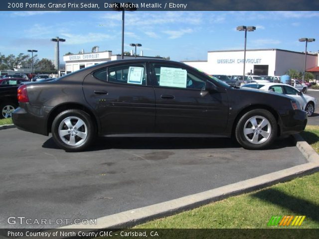 2008 Pontiac Grand Prix Sedan in Dark Mocha Metallic