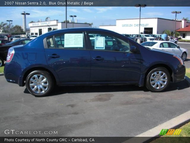 2007 Nissan Sentra 2.0 in Blue Onyx Metallic