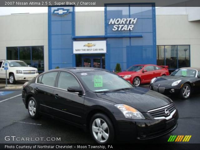 2007 Nissan Altima 2.5 S in Super Black