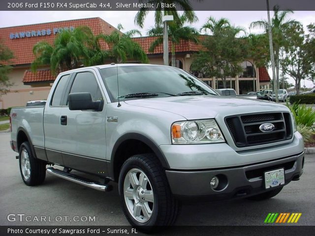 2006 Ford F150 FX4 SuperCab 4x4 in Silver Metallic