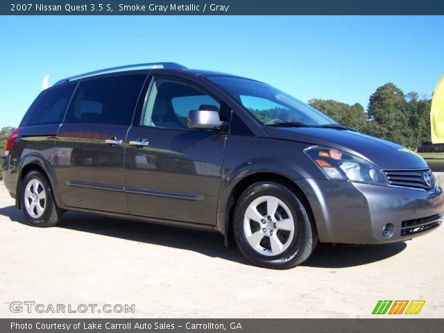 2007 Nissan Quest 3.5 S in Smoke Gray Metallic