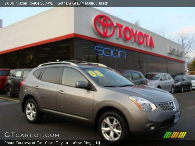 2008 Nissan Rogue SL AWD in Gotham Gray Metallic