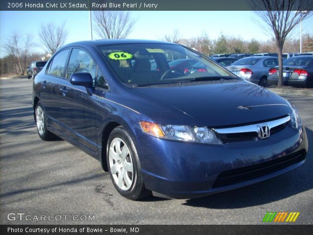 2006 Honda civic royal blue pearl #7