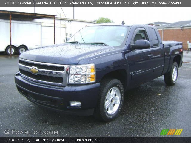 2008 Chevrolet Silverado 1500 LTZ Extended Cab in Dark Blue Metallic