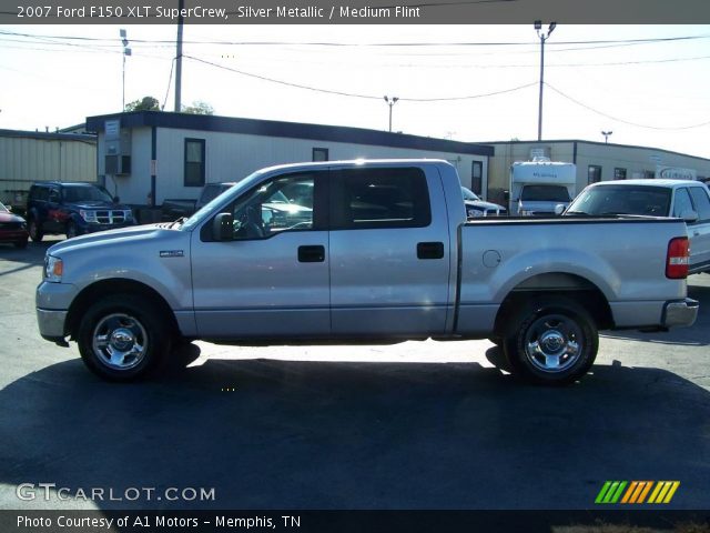 2007 Ford F150 XLT SuperCrew in Silver Metallic