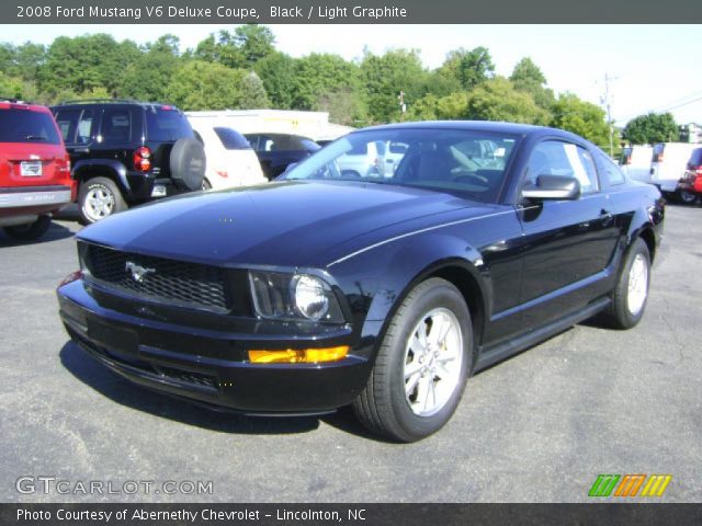 2008 Ford Mustang V6 Deluxe Coupe in Black