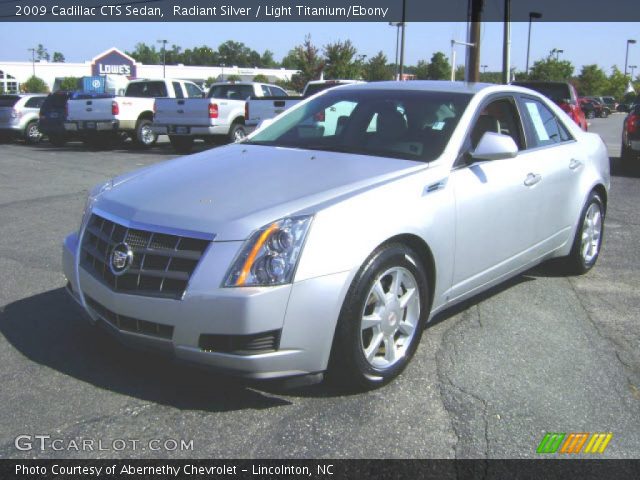 2009 Cadillac CTS Sedan in Radiant Silver