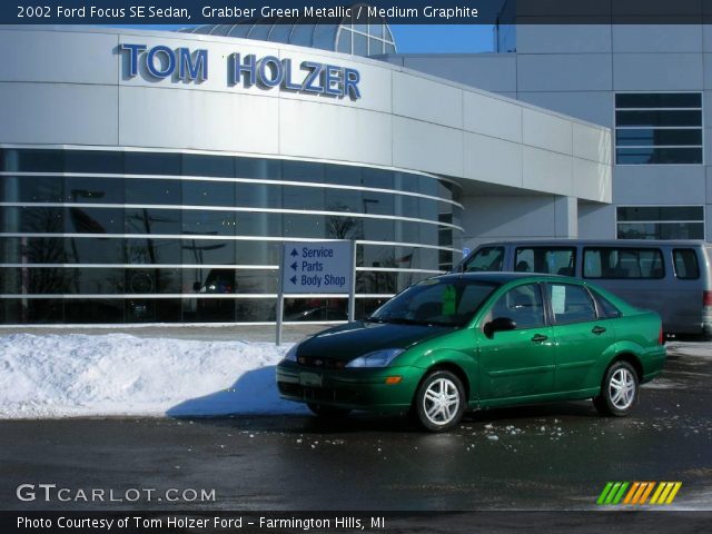 2002 Ford Focus SE Sedan in Grabber Green Metallic