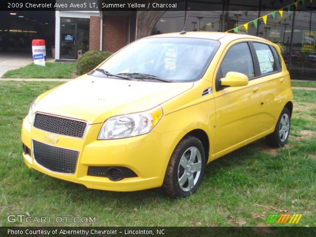2009 Chevrolet Aveo Aveo5 LT in Summer Yellow