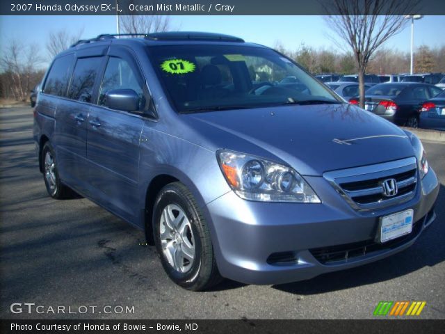 2007 Honda Odyssey EX-L in Ocean Mist Metallic