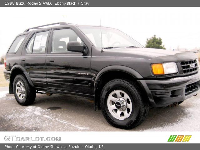 1998 Isuzu Rodeo S 4WD in Ebony Black