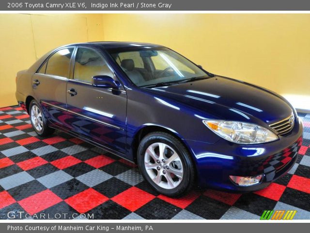 2006 Toyota Camry XLE V6 in Indigo Ink Pearl