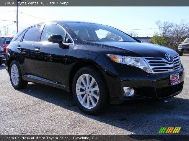 2009 Toyota Venza I4 in Black