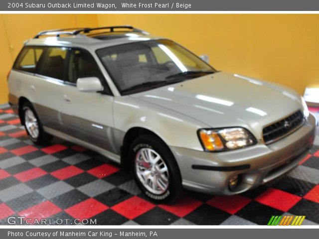2004 Subaru Outback Limited Wagon in White Frost Pearl
