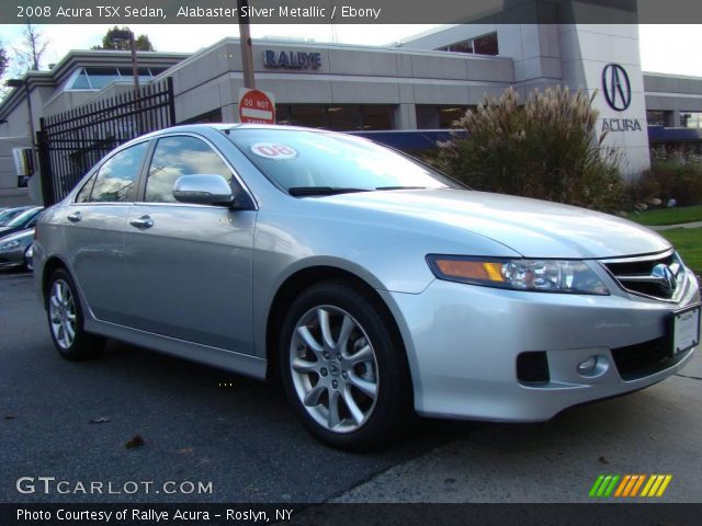 2008 Acura TSX Sedan in Alabaster Silver Metallic