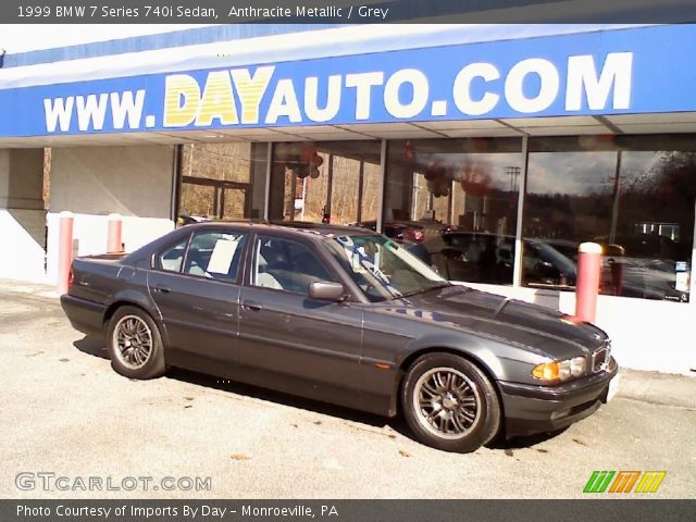 1999 BMW 7 Series 740i Sedan in Anthracite Metallic