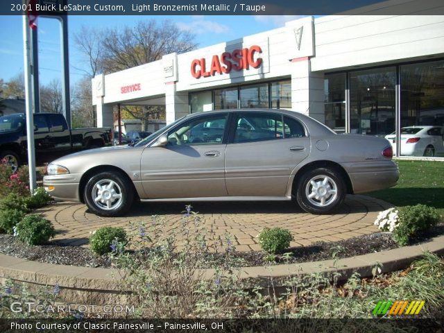 2001 Buick LeSabre Custom in Light Bronzemist Metallic