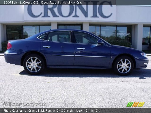 2006 Buick LaCrosse CXS in Deep Sapphire Metallic