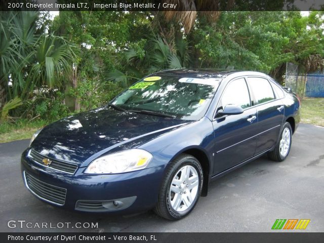 2007 Chevrolet Impala LTZ in Imperial Blue Metallic