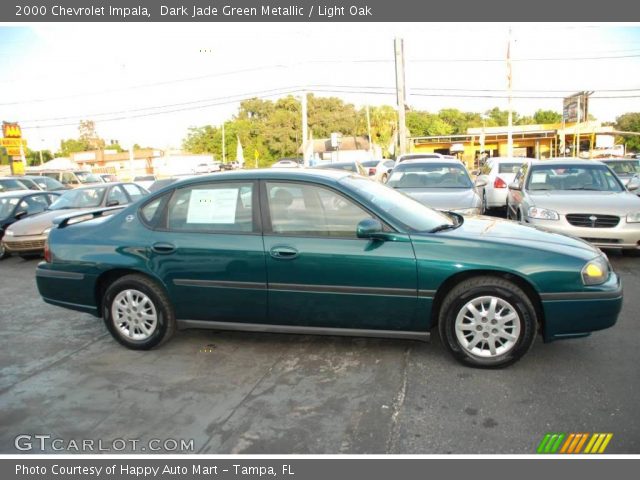 2000 Chevrolet Impala  in Dark Jade Green Metallic