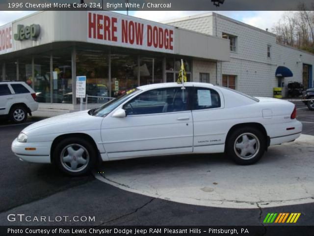 1996 Chevrolet Monte Carlo Z34 in Bright White