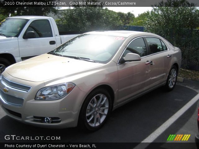 2010 Chevrolet Malibu LTZ Sedan in Gold Mist Metallic