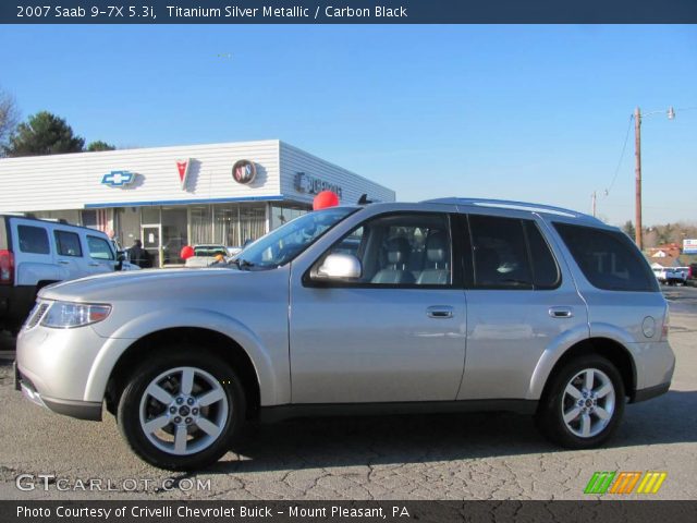 2007 Saab 9-7X 5.3i in Titanium Silver Metallic